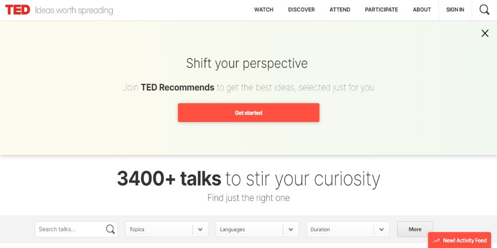 TED talks